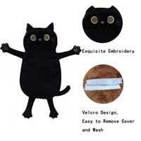 Coussin chauffant micro-ondable en forme d'animal mignon pour soulager les crampes menstruelles, le dos, le cou, les épaules et les genoux
