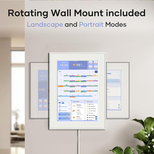 Calendario <span class=keywords><strong>Digital</strong></span> Semanal Electrónico Inteligente Android Blanco de 10.<span class=keywords><strong>1</strong></span>'' para Niños, Pantalla Táctil de Pared, Reproductor de MP3, Audio, Video MP4 - Product Image 4