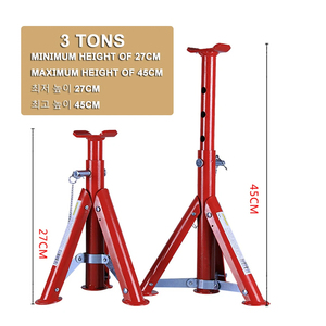 Складной телескопический домкрат, кронштейн для ремонта автомобилей, <span class=keywords><strong>2</strong></span> тонны, 25-36 см, <span class=keywords><strong>3</strong></span> тонны, 27-45 см, инструмент для увеличения высоты - Product Image 3