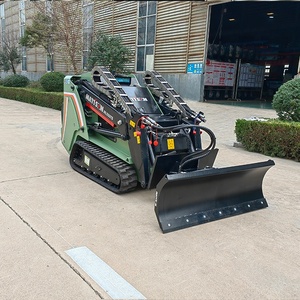 Offre Spéciale bon marché prix Skid Steer roue/piste Mini Skid Steer Stump Grinder à vendre - Product Image 4