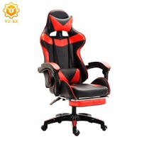 Chaise de jeu pivotante noire multifonctionnelle réglable avec poignée personnalisée, prix fabricant, OEM, pour adulte