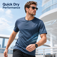 JENI Premium Basic 150gsm Heren Functioneel Shirt Ademend UV-Beschermend Snel Droogend Top voor Dagelijkse Benodigdheden