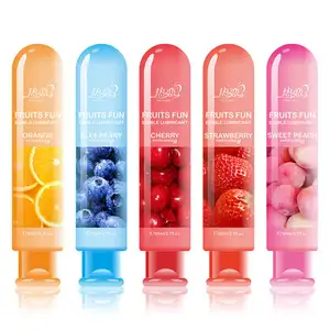 Hot Sale Fruit Favor Edible Natural Personal Lubricant For Adult Men and Women
