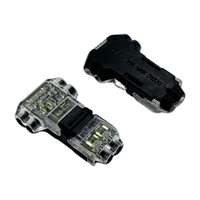 Borne de connexion rapide à enfiler T2 1 pôle, modèle 10A 300V, contacts en cuivre, boîtier en laiton nickelé pour applications automobiles