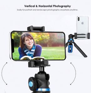 Popular AJUSTE DE 5 niveles Mini trípode de cámara plegable portátil ligero <span class=keywords><strong>para</strong></span> DSLR trípode de soporte de teléfono Flexible Universal - Product Image 3