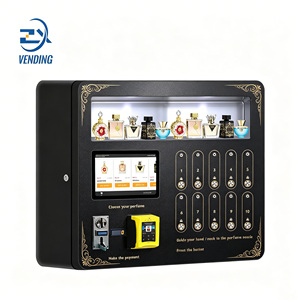 ZX Unmanned Self-service Table Wall <b>Mounted</b> Perfume Vending Machine Small Smart Cologne Perfume <b>Spraying</b> Vending Machine - Product Image 1