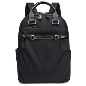 Unisex Thời Trang Hình Học Công Suất Lớn 20L Không Thấm Nước Nylon Xe Đẩy Trường Hợp Ba Lô Kinh Doanh Máy Tính Xách Tay Polyester Lót Dây Kéo - Product Image 3