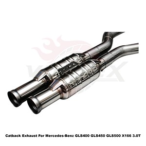 Vortex Worldwide-Store Preferred Stainless Tailpipe Kit For Mercedes-Benz GLS400 GLS450 GLS500 X166 - Product Image 5