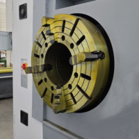 Tour CNC CK61100, portée de tournage 1000 mm, glissières de guidage 600 mm, alésage de broche 130 mm, A2-11, machine à tourner à banc plat robuste