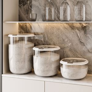 Cubo de almacenamiento de arroz sellado de grado alimenticio para granos, harina y cereales - Product Image 3