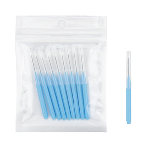 Brosse de beauté pour les espaces interdentaires et l'orthodontie, petite brosse <span class=keywords><strong>à</strong></span> sourcils, manche en plastique, applicateur de <span class=keywords><strong>faux</strong></span> cils - Product Image 6