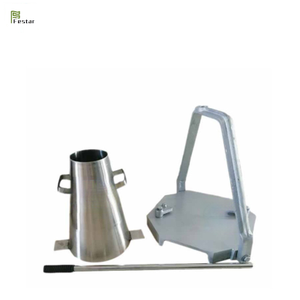 Aço inoxidável Concreto Slump Cone <span class=keywords><strong>Test</strong></span> Set Workability Testing Kit para Concreto Fresco - Product Image 2