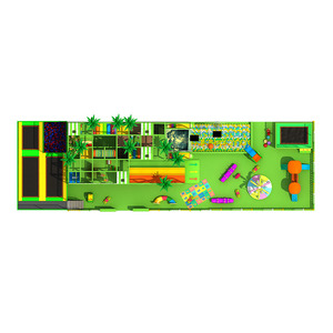 Venta al por mayor de plástico Jungle Gym Niños Comercial Indoor Playground Equipment <span class=keywords><strong>para</strong></span> la venta de alta capacidad Hecho en China - Product Image 4