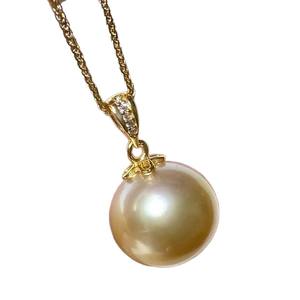 DIY Simple Fashion Pendant 9-13mm Beads S925 <b>Silver</b> 31353DIY Accessories for Female Empty Stand 925 <b>Sterling</b> <b>Silver</b> <b>Necklace</b> - Product Image 5