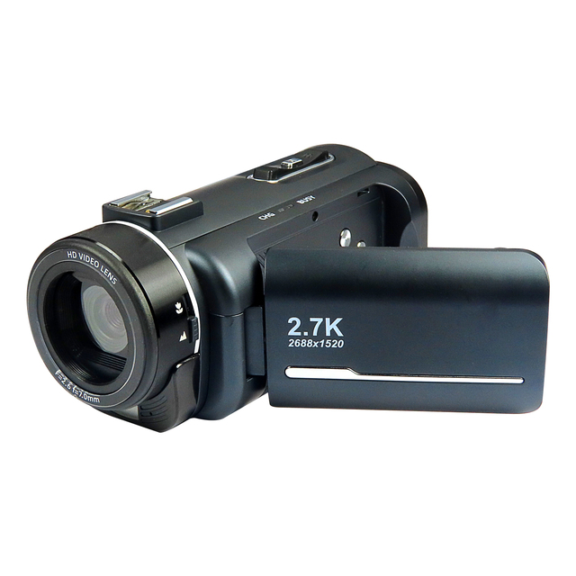 High Quality Camcorder Digital Camera Professional Dv08 Selfie Beauty Zoom 4K Video Camera