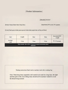 Lencería Erótica Sexy para Mujer, Camisón Babydoll con Escote Abierto, Malla Transparente, Ropa de Dormir con Lazo Grande, Transpirable y Ecológica - Product Image 6