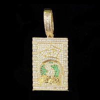 Nouveau Collier Pendentif Chien en Zircon pour Homme Style Hip Hop 2026 – Accessoire Tendance Mode
