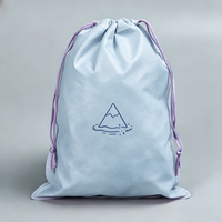 Sacs à cordon en tissu non tissé sur mesure, motif dessin animé, pochette recyclable avec poignée pour cadeaux de mariage et bijoux – Vente en gros