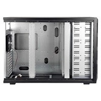 Macase USB 3.0 Aluminum Alloy Mid Tower Gaming PC Case Side Panel Window Pre-installed Fans Modular Design EATX Form Factor