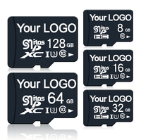 Carte Mini SD 1 2 4 8 16 32 64 128 Go Classe 10 4K 30fps pour Appareils Photo et Tablettes