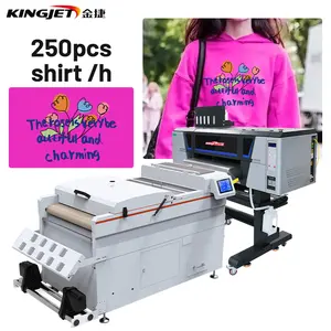 デジタル60cmA2サイズDTGTshirtDTFプリンターTシャツ印刷機