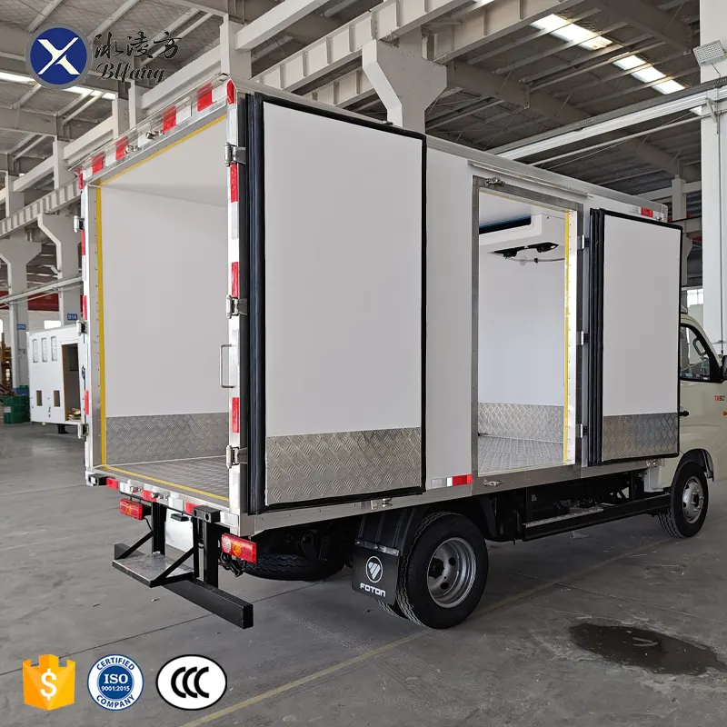 CKD fabbrica CKD truck body GFRP schiuma di trasporto carne di frutta isolamento acqua pannello sandwich refrigerato corpo del camion scatola