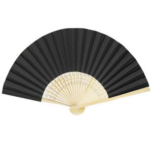 Éventail en bambou peint, art populaire, décoration durable pour la maison, cadeau d'affaires, occasions du Nouvel An chinois, Halloween, Noël - Product Image 1