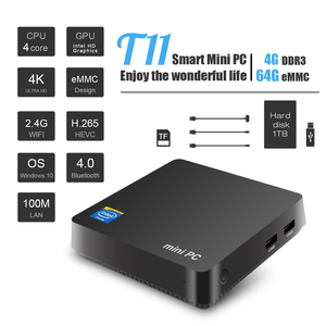 T11 PLUS de <span class=keywords><strong>2TB</strong></span> expansión Disco Duro 4GB 32GB 64GB 4GB USB 1 1 VGA HD X5 Z8350 escritorio computadora mini pc - Product Image 4
