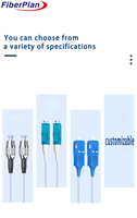 Produsen kabel MOQ rendah Cat6A 0.5m 1m 2m 5m 10m kabel Patch tembaga murni kabel jaringan Rj45 Utp Ftp Lan Cat6 kabel Ethernet
