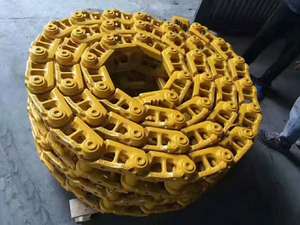 Chất lượng cao máy xúc bánh đáp bộ phận pc50 pc56 pc60 PC60-7 <span class=keywords><strong>pc75</strong></span> theo dõi liên kết Assy bánh xích làm biếng điều chỉnh theo dõi con lăn - Product Image 2