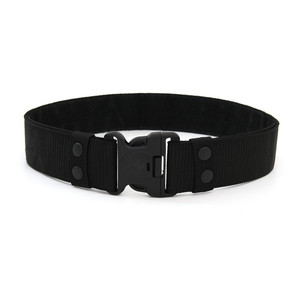 <span class=keywords><strong>Ceinture</strong></span> de service à <span class=keywords><strong>d</strong></span>égagement rapide pour hommes, entraînement en plein air, garde de sécurité en toile, <span class=keywords><strong>ceinture</strong></span> tactique réglable - Product Image 4