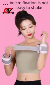 CZFIT – Poids de <span class=keywords><strong>cheville</strong></span> et de poignet en coton pour femmes, noués à la main, pour la course, le yoga, le sport, la danse, les enfants et les étudiants - Product Image 4