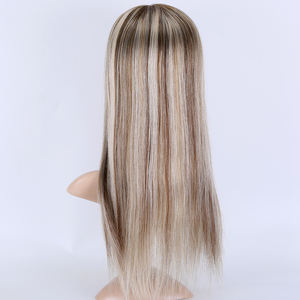 Vendita calda da donna topper base in seta con trama posteriore in risalto colore doppio disegno capelli disegnati - Product Image 5