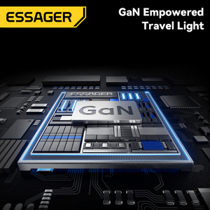 ESSAGER ES-CD58 พาวเวอร์แบงค์แบบพกพา 3 in 1 ความจุ 5000mAh ชาร์จไร้<span class=keywords><strong>สาย</strong></span>แบบแม่เหล็ก รองรับ PD 65 วัตต์ พร้อมอะแดปเตอร์ USB-C GaN และสายชาร์จ Type-C 20W - Product Image 5