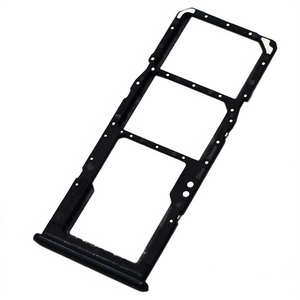 Vassoio Porta SIM Doppio in Plastica Nera di Ricambio per Samsung Galaxy A30s - Product Image 2