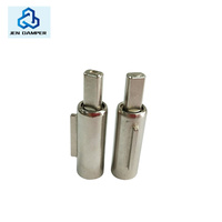 Charnières amortisseurs rotatifs en plastique à action hydraulique visqueuse, angle 110 degrés, grand couple, pour usage extérieur et hôtelier