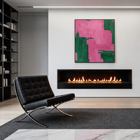 Inno-Fire Cheminée d'intérieur moderne de 150 cm (60 pouces) – Design tendance