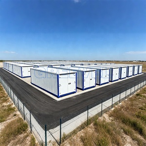 8 'x 16' 8 'x 20' unità di stoccaggio auto riposizionabili in metallo contenitore di stoccaggio portatile pieghevole impianto di Self-Storage - Product Image 2