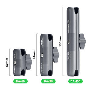 FANAUE DA série 25mm 1 pouce boule Expansion Double prise bras support de téléphone Flexible pour la diffusion en direct et l'utilisation de la tablette de bureau - Product Image 2