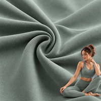 Tissu extensible en nylon et élasthanne tricoté uni, largeur 174 cm, 220 g/m², pour la fabrication de vêtements