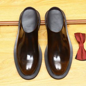 Zapatos Oxford de Cuero de Lujo para Hombre, Hechos a Mano, Cómodos y Elegantes, Aptos para Usar en Estilos Casuales y Formales - Product Image 4