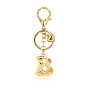 Llavero BydGxy con Letra Inicial y Corazó<span class=keywords><strong>n</strong></span> Dorado - Bonito Llavero de Aleació<span class=keywords><strong>n</strong></span> de Zinc para Mujer con Colgante de Corazó<span class=keywords><strong>n</strong></span> (<span class=keywords><strong>K</strong></span>) - Regalo - Product Image 4