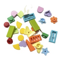 Briques MOC 100g par sac, couleurs mélangées, petites particules, accessoires en plastique ABS, briques de construction, jouet modèle pour enfant garçon fille