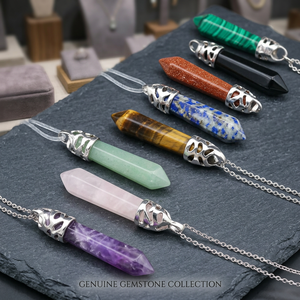 Colgantes de Cristal con Puntos de Animales Grabados Personalizados, Piedras Curativas Naturales, Regalos de Gemas al por Mayor - Product Image 2