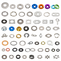 Anneaux de retenue en D de 19 mm x 4 mm, rondelles métalliques en O, rondelles de serrage métalliques