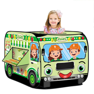 Nuevo Producto: Juego de Carros Coloridos para Jugar en Interiores, Carpa de Juego Infantil Plegable para Interiores y Exteriores - Product Image 3