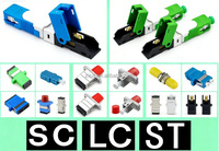 Conector Rápido de Fibra Óptica de Mejor Rendimiento, Empalme en Frío de Montaje Rápido SC UPC APC PC ST FC LC SM MM, Cable de Bajada FTTH Preincrustado Impermeable