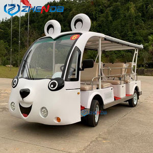 <span class=keywords><strong>Autobús</strong></span> turístico Diseño de dibujos animados Street Legal Electric Tour Shuttle Cart Buggy eléctrico Shuttle Bus - Product Image 2