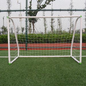 Groothandel Professionele Op Maat Gemaakte Full-Size Draagbare Upvc Plastic Voetbal Voetbal Zaalvoetbal Doel Post Voor Kinderen Court Apparatuur Verkoop - Product Image 2