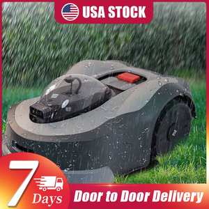 Высокоэффективная умная роботизированная газонокосилка 6000sqm Беспроводная электрическая садовая газонокосилка с проводом по периметру Бесплатная функция - Product Image 6